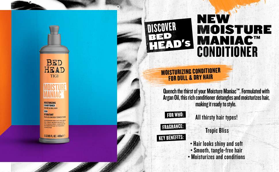 TIGI BED HEAD Moisture Maniac Moisturizing Conditioner