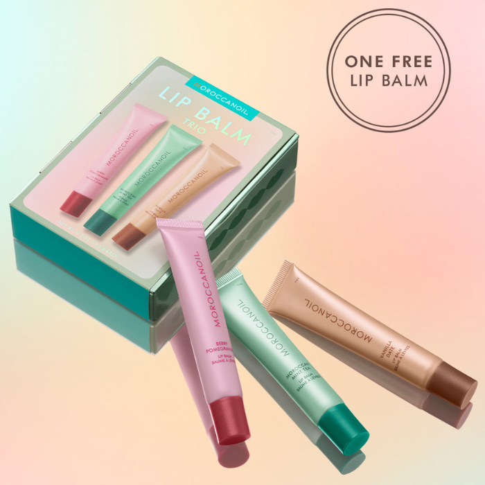 MOROCCANOIL Argan Butter Lip Balm Trio Kit