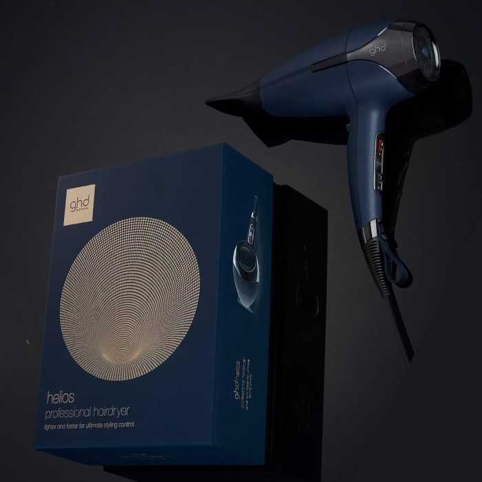 GHD Helios Professional Hair Dryer Navy Blue