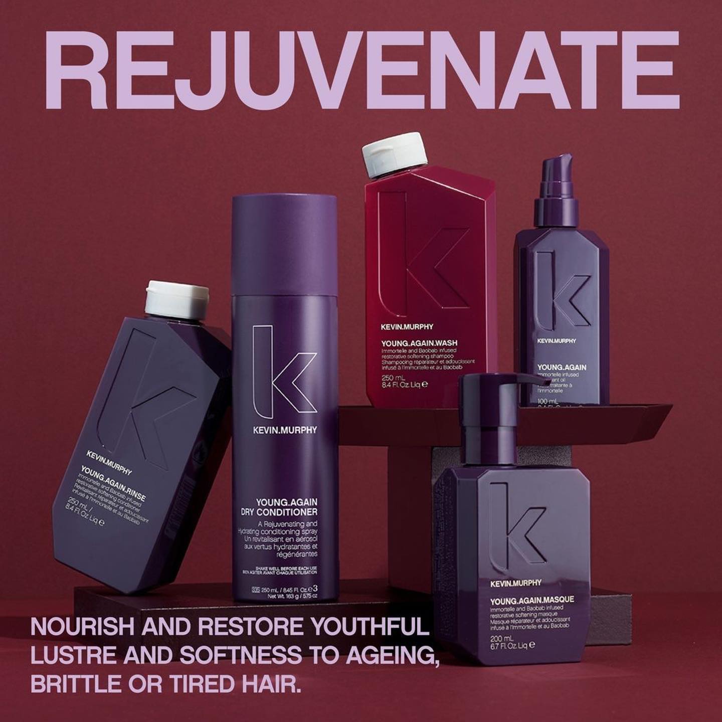 KEVIN MURPHY YOUNG.AGAIN LEAVE-IN TREATMENT OIL 100ml