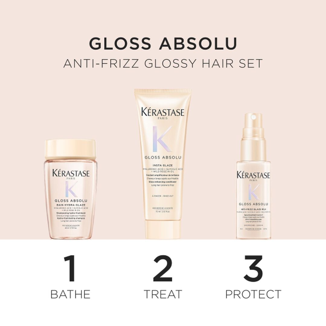 KERASTASE GLOSS ABSOLU - DISCOVERY SET FOR HAIR PRONE TO FRIZZ