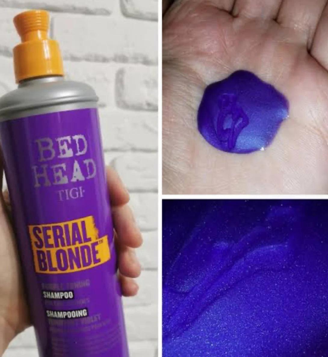 TIGI BED HEAD Serial Blonde Purple Toning Shampoo 400ml