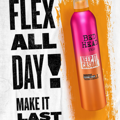 BED HEAD TIGI Keep It Casual Flexible Hold Hairspray 300ML
