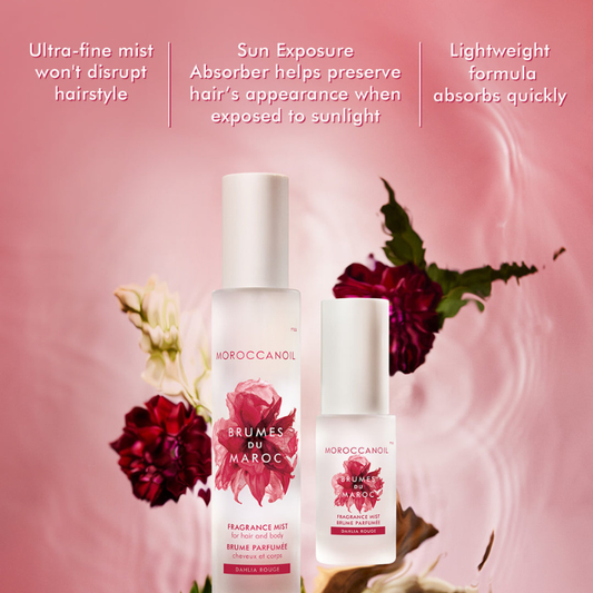 Moroccanoil Dahlia Rouge Hair & Body Fragrance Mist 30ml