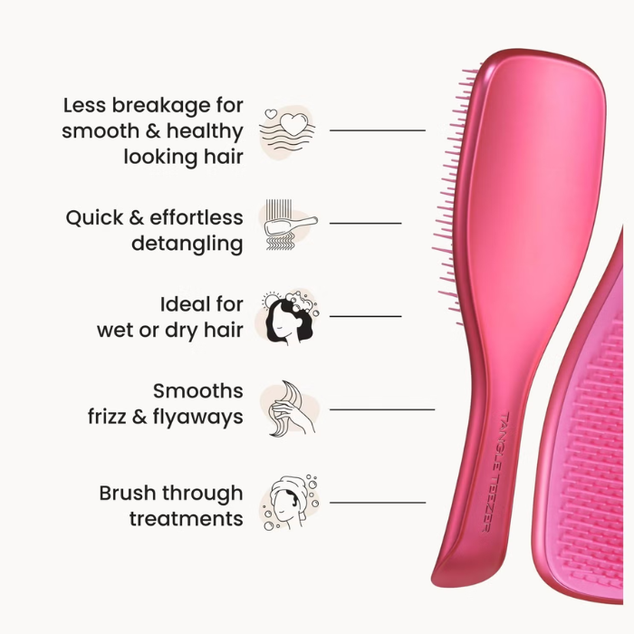 TANGLE TEEZER The Ultimate Detangler Chrome PINK
