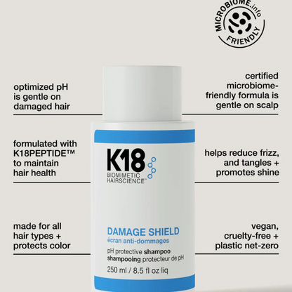 K18 DAMAGE SHIELD PH Protective Shampoo