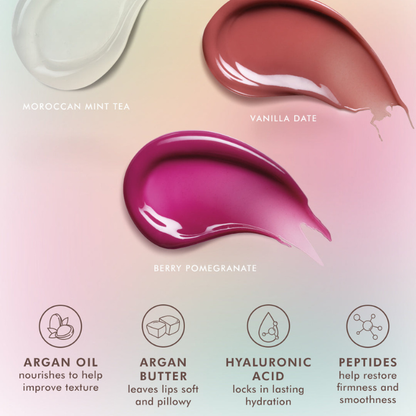 MOROCCANOIL Argan Butter Lip Balm Trio Kit