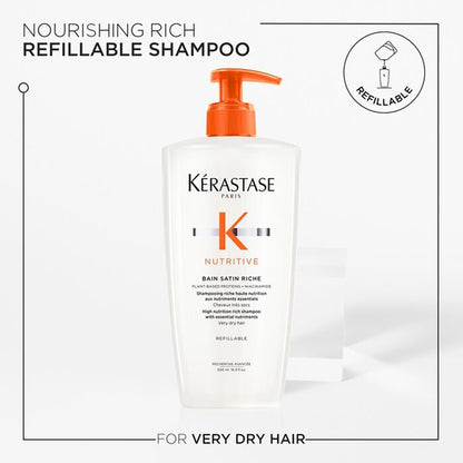 Kérastase Nutritive Satin hydrating nutrition-rich shampoo 500ml