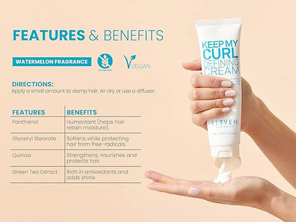 ELEVEN AUSTRALIA KEEP MY CURL DEFINING CREAM 150ML