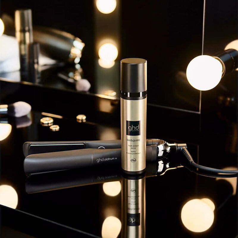 GHD Style Gift Set with Bodyguard Heat Protect Spray & Velvet Touch Scrunchie