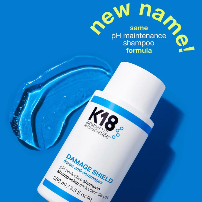 K18 DAMAGE SHIELD pH protective shampoo