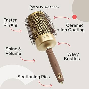 Olivia Garden Expert Blowout Shine Round Brush 55mm