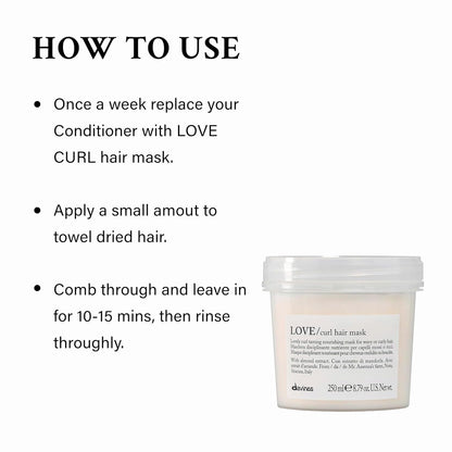 Davines LOVE CURL Hair Mask 75ml