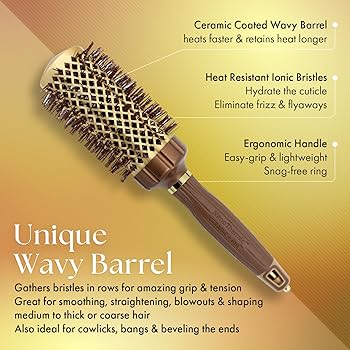 Olivia Garden Expert Blowout Shine Round Brush 55mm