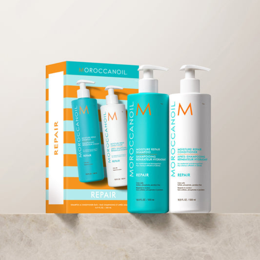 MOROCCANOIL Moisture Repair Shampoo & Conditioner Duo 500ml