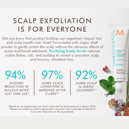 Moroccanoil Purifying Pre-Wash Scalp Scrub 125ml