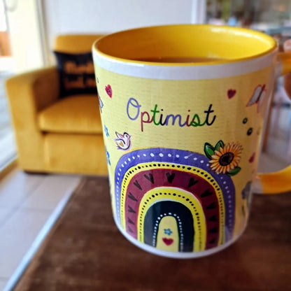 Dream.Happy.Art Mug
