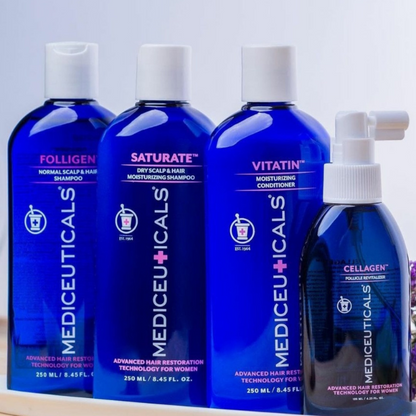 MEDICEUTICALS Hair Restoration Kit For Women (Dry)