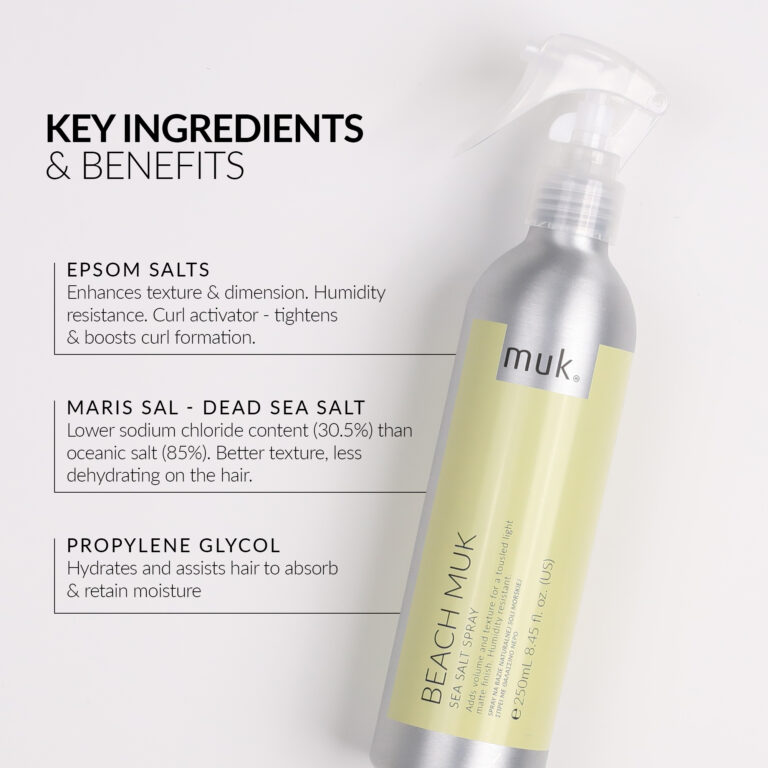 MUK Haircare Sea Salt Spray 250ml
