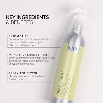 MUK Haircare Sea Salt Spray 250ml