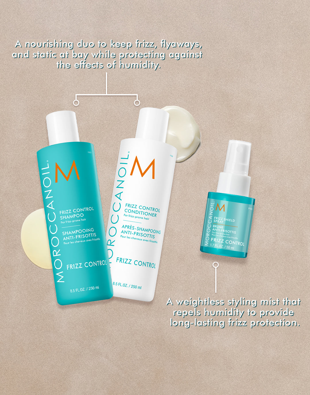 MOROCCANOIL Frizz Control Smoothing Set
