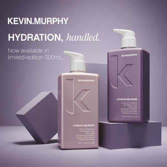 KEVIN.MURPHY Hydration, handled: HYDRATE-ME.WASH and RINSE in limited-edition 500ml