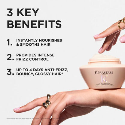 KERASTASE Hydra-smoothing creamy mask for thick, frizzy hair 200ML