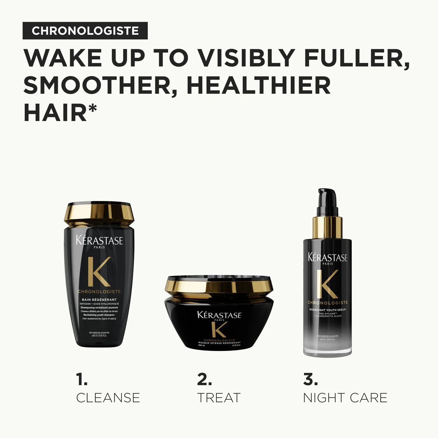KERASTASE Chronologiste Overnight Youth Hair Serum 90ml