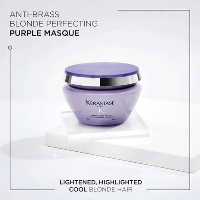 Kérastase Blond Absolu Masque Ultra Violet Nourishing Anti-Brass Hair Mask