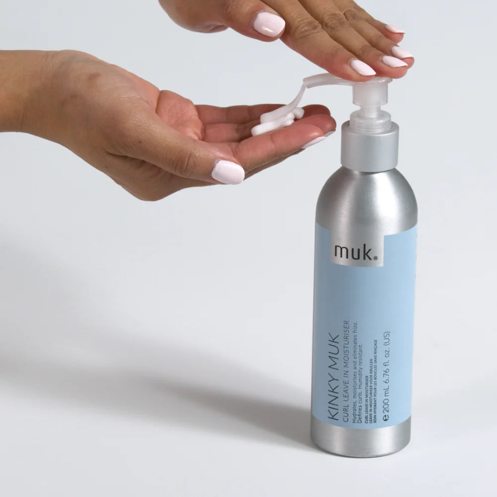 MUK Haircare Kinky MUK Curl Leave In Moisturiser 200ml
