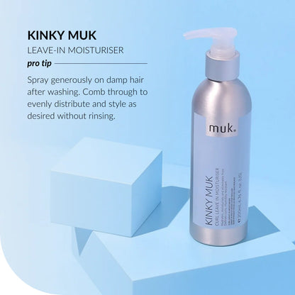 MUK Haircare Kinky MUK Curl Leave In Moisturiser 200ml