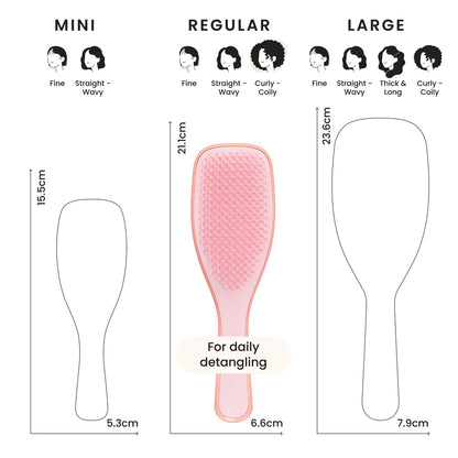 TANGEL TEEZER The Ultimate Detangler Naturally Curly MangoPink