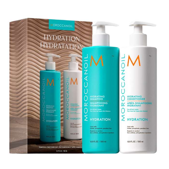 Moroccanoil Hydrating Shampoo & Conditioner Half-Liter Set