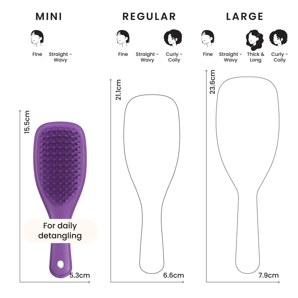 TANGLE TEEZER Mini Wet Detangler