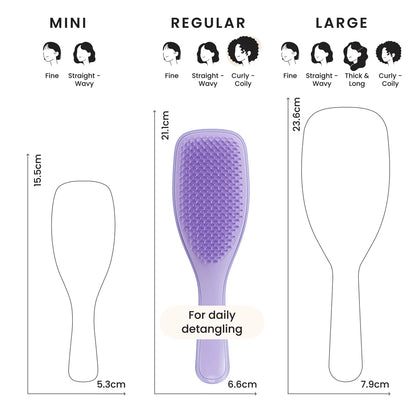 TANGEL TEEZER The Ultimate Detangler Naturally Curly Purple
