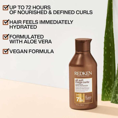 REDKEN All Soft All Soft Mega Curls Conditioner benefits