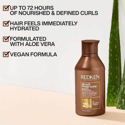 REDKEN All Soft All Soft Mega Curls Shampoo benefits
