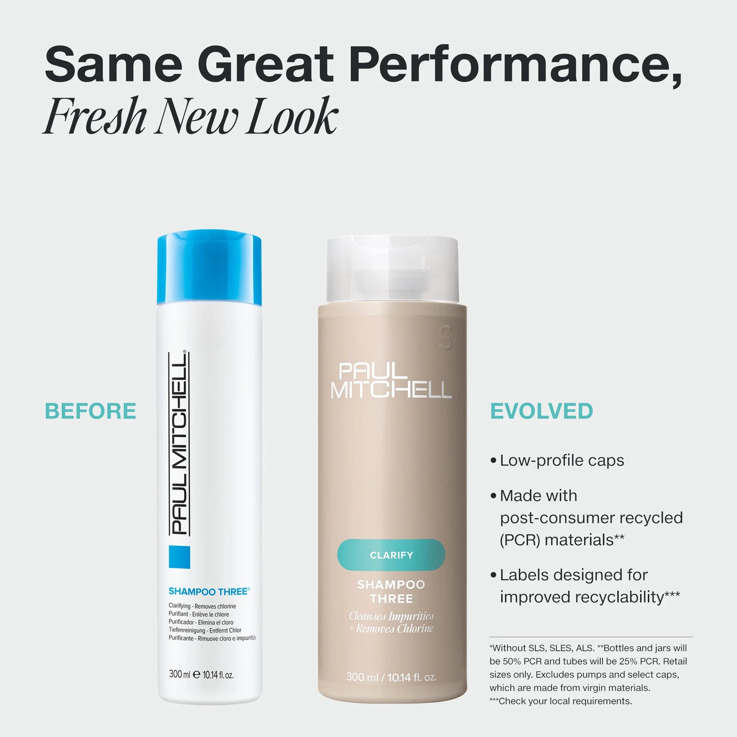 Paul Mitchell Shampoo Three Chlorine Removing Cleanser 300ml