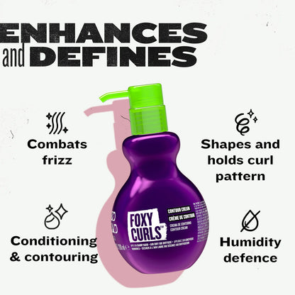 TIGI BED HEAD FOXY CURLS CONTOUR CREAM 200ML