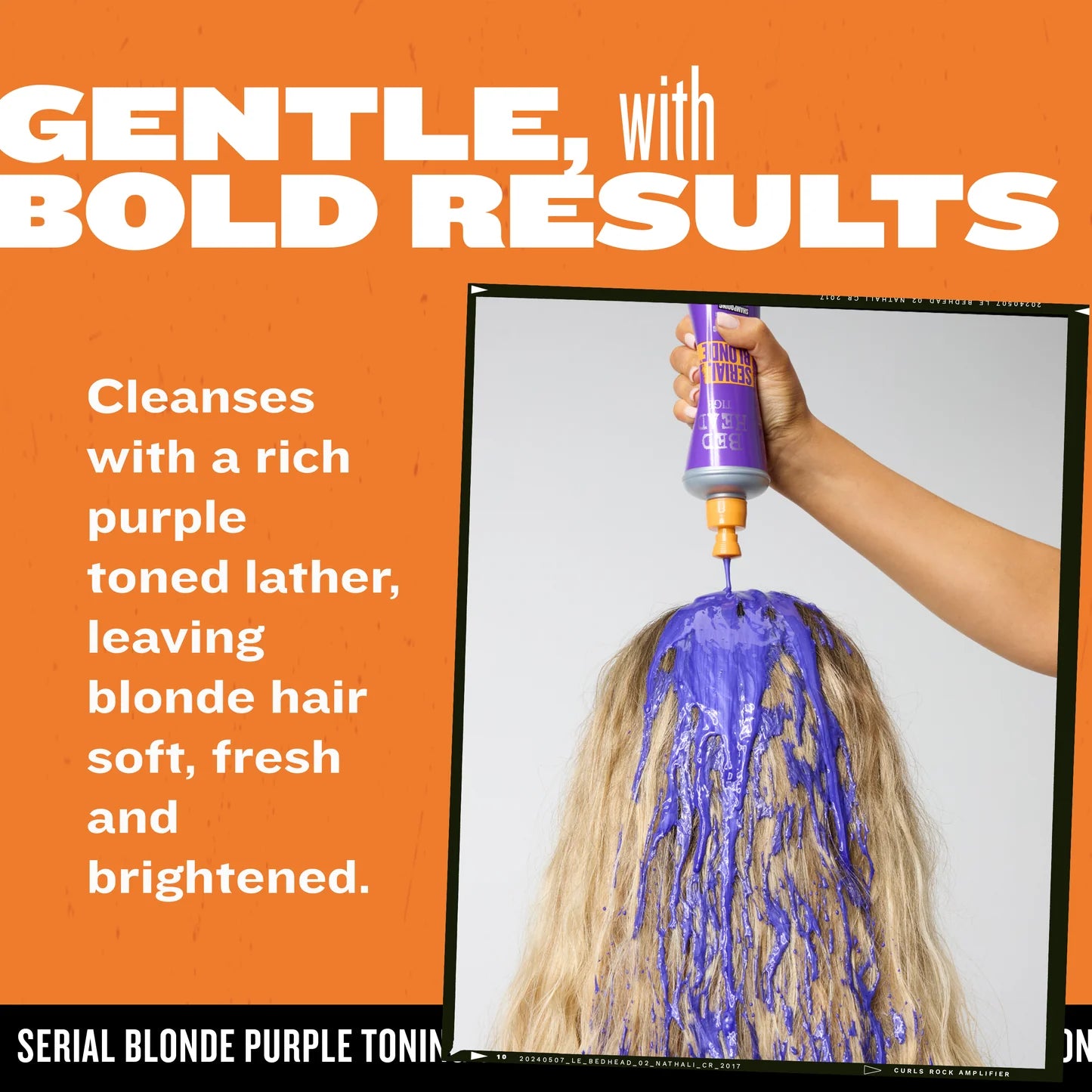 TIGI BED HEAD Serial Blonde Purple Toning Shampoo 400ml