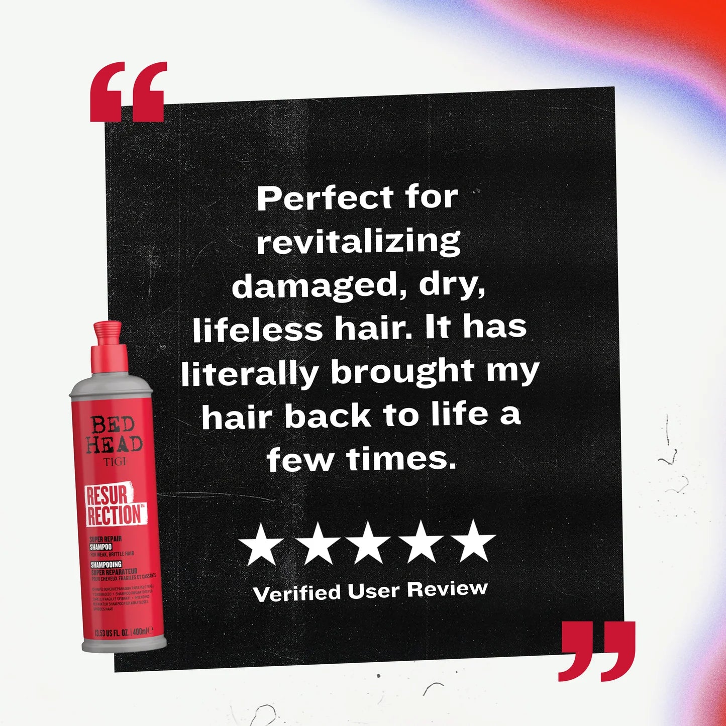TIGI Bed Head Resurrection Repair & Style Bundle - Repair, Protect, Grow