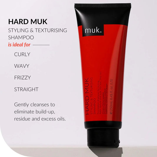 Muk Haircare Hard Muk Styling & Texturizing Shampoo 250ml