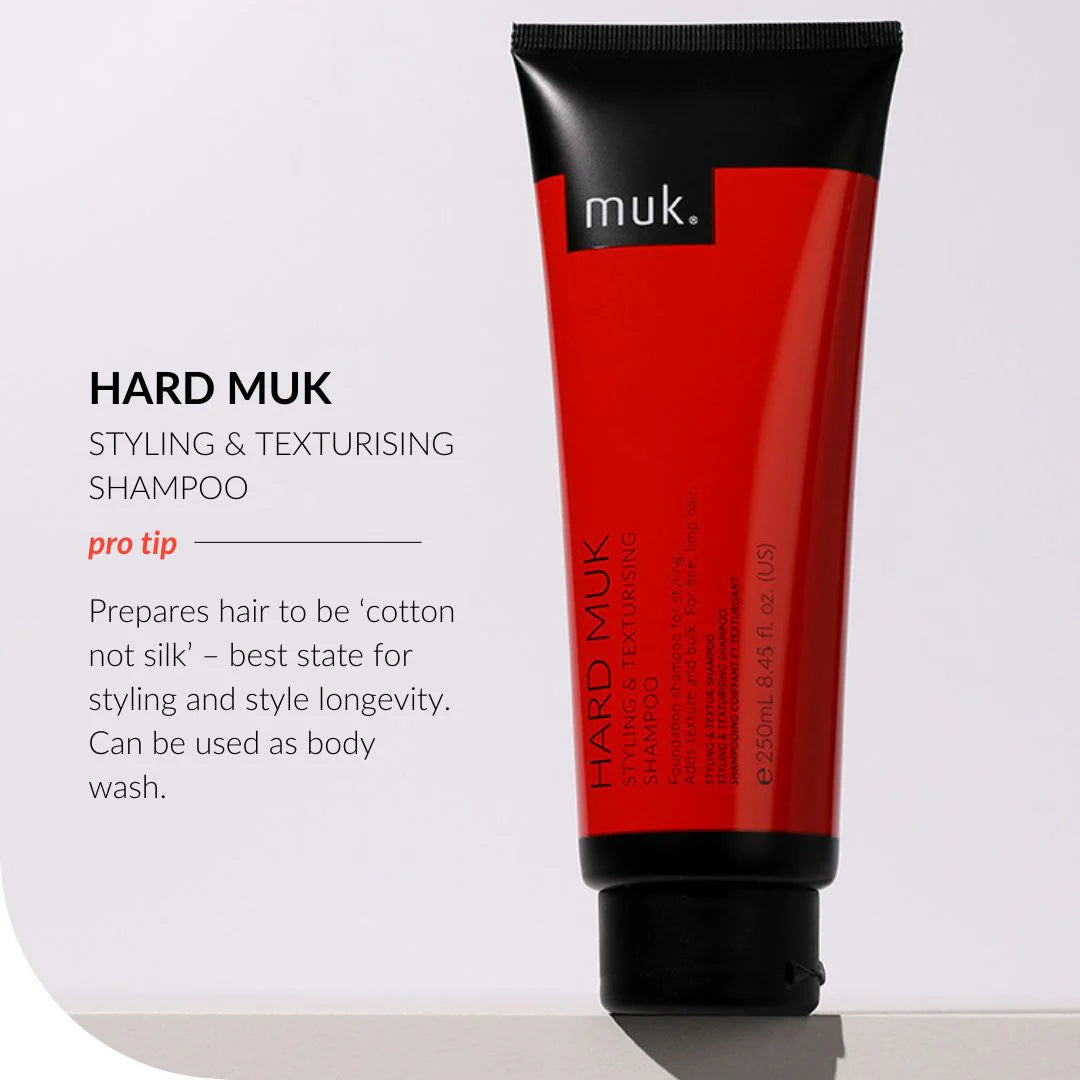 Muk Haircare Hard Muk Styling & Texturizing Shampoo 250ml