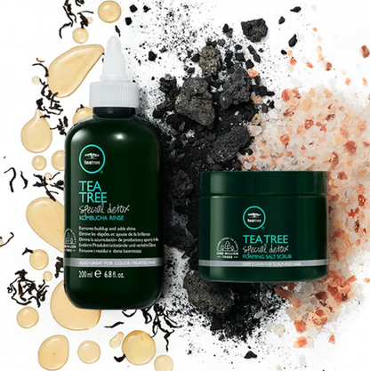 Tea Tree Special Detox Foaming Salt Scrub 184g