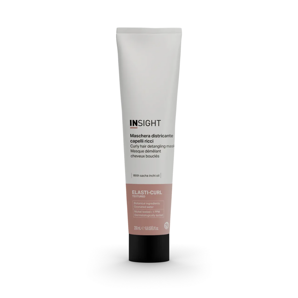 INSIGHT Elasti-Curl Curly Hair Detangling Mask 200ml new aluminium tube