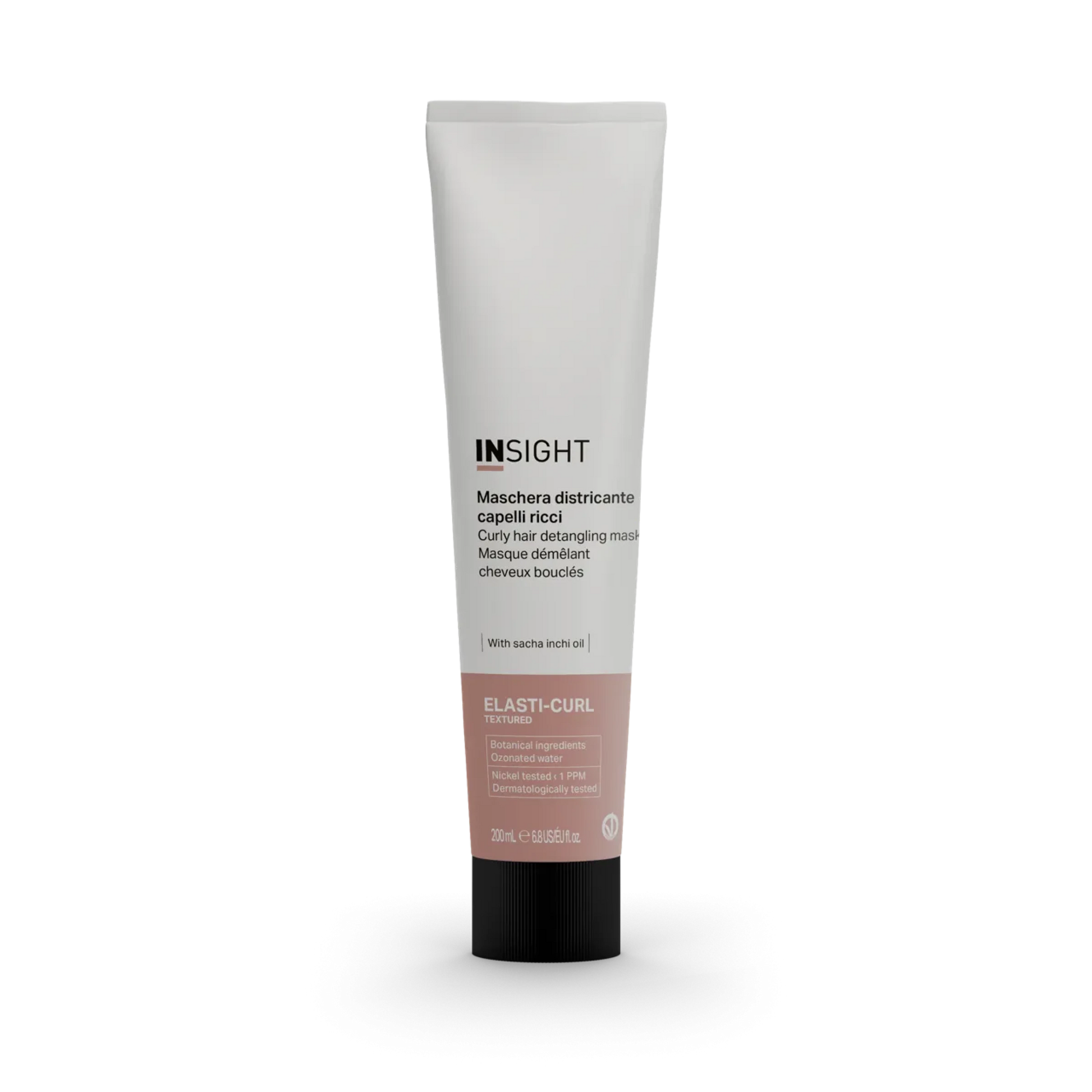 INSIGHT Elasti-Curl Curly Hair Detangling Mask 200ml new aluminium tube