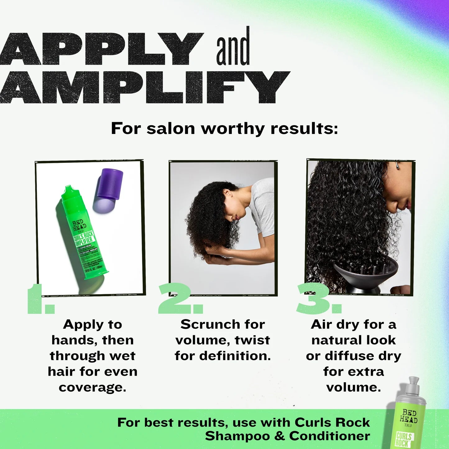 TIGI BED HEAD Curls Rock Amplifier