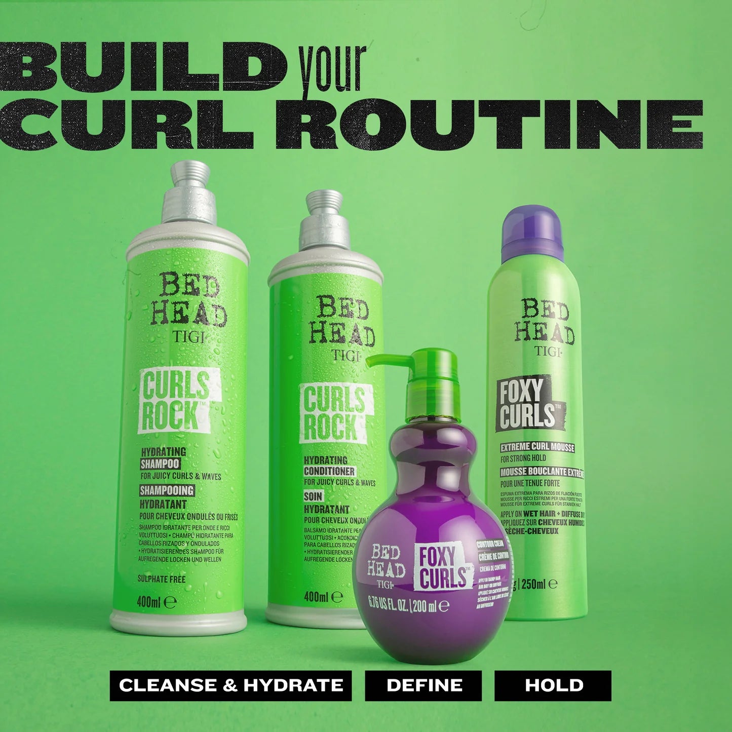 TIGI BED HEAD FOXY CURLS CONTOUR CREAM 200ML