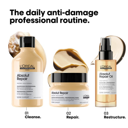 Absolut Repair anti-damage hair care routine by L'Oréal Professionnel