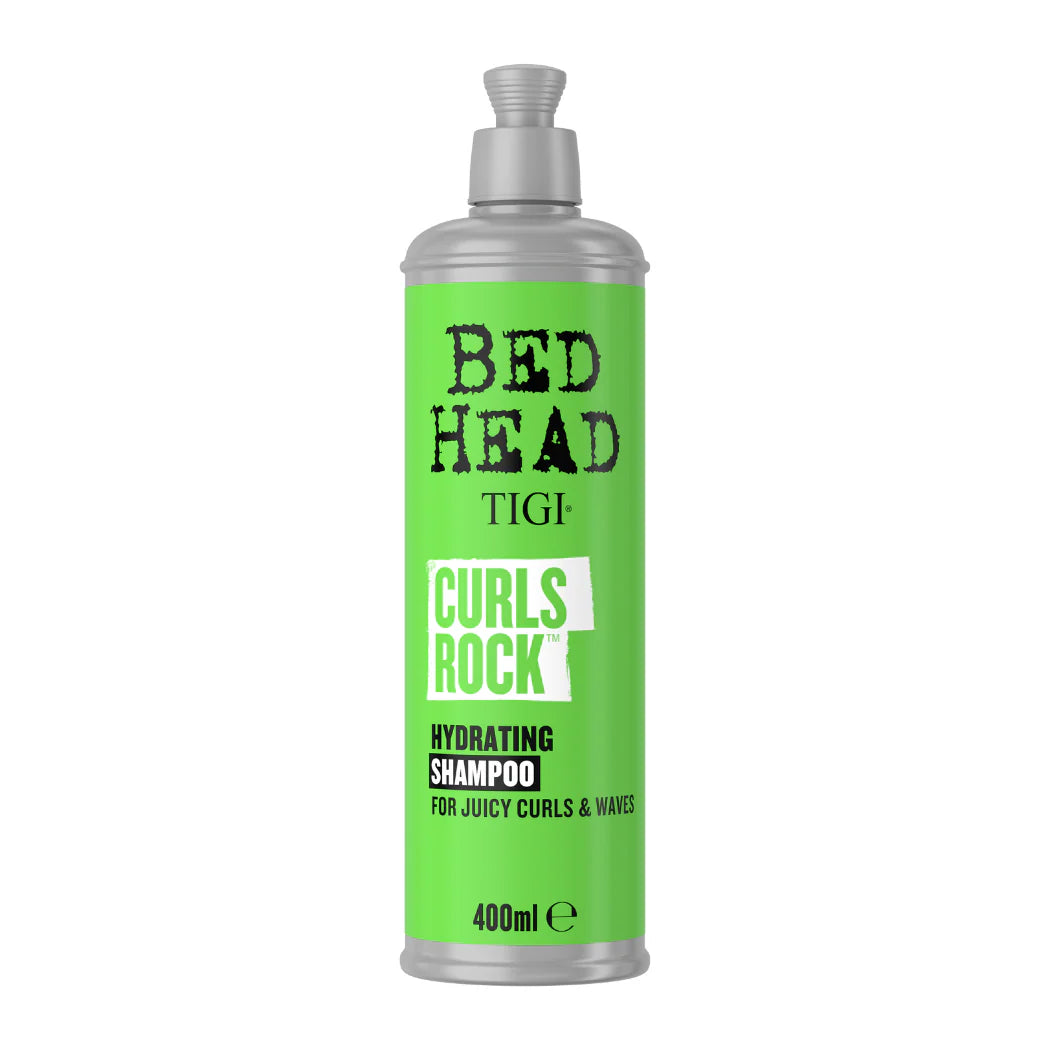 BEDHEAD Curls Rock Hydrating Shampoo for Juicy Curls and Waves 400ML